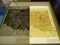 Kartenvergleich: Herne 1793 (rechts) und 1974 (links)