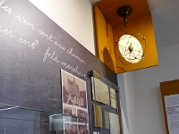 Im 2. Obergeschoss fndet der Besucher eine Fülle von Themen vor, in die er sich vertiefen kann. Die Schulgeschichte Eupens wird hier vorgestellt.