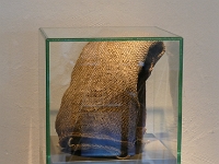 „Textile“ Geschichten:  Kohlesack von der Verhüllung des Emschertal-Museums