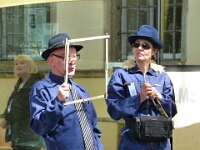 Das Flanier-Klapp-Theater Traumbaum mit „Platzmann und Ströter“